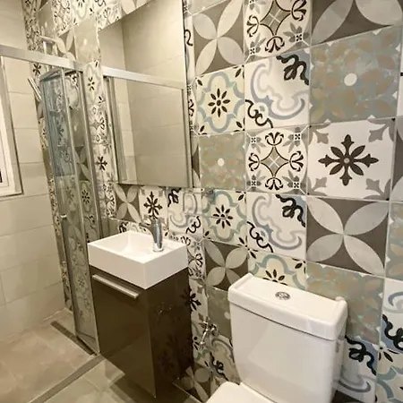 아파트 Azure Horizon 1 On Skala's Seafront - By Solea Homes 마르사스칼라