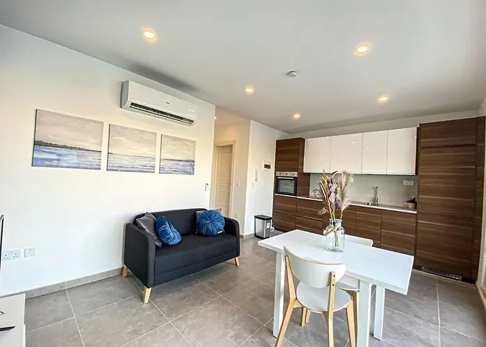 Апартаменты Azure Horizon 1 On Skala's Seafront - By Solea Homes